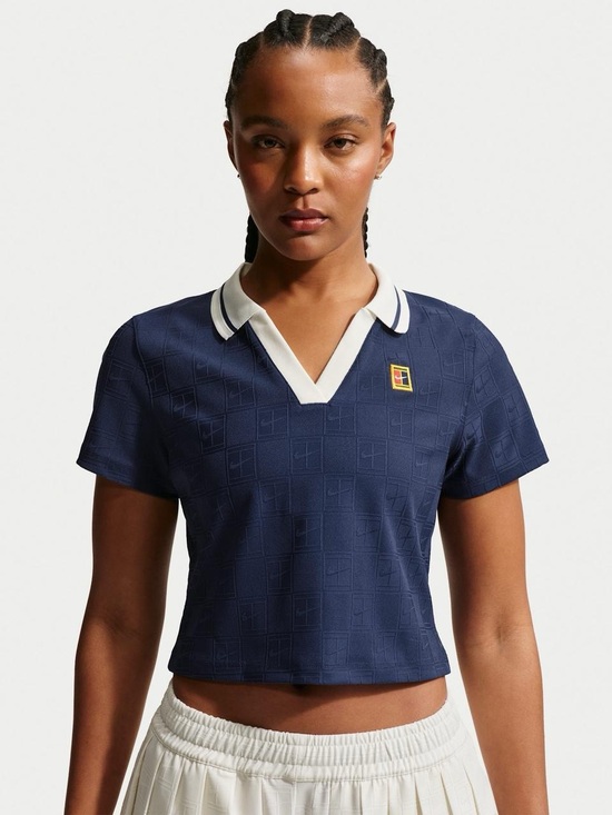 Nike Tops - Nike court dri-fit collared tee
